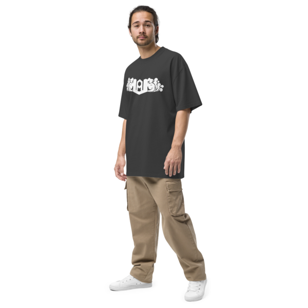 oversized-faded-t-shirt-faded-black-left-front-661e9dfb60841.png White OS T-Shirt