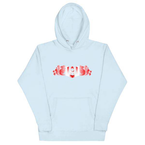 White Logo Hoodie